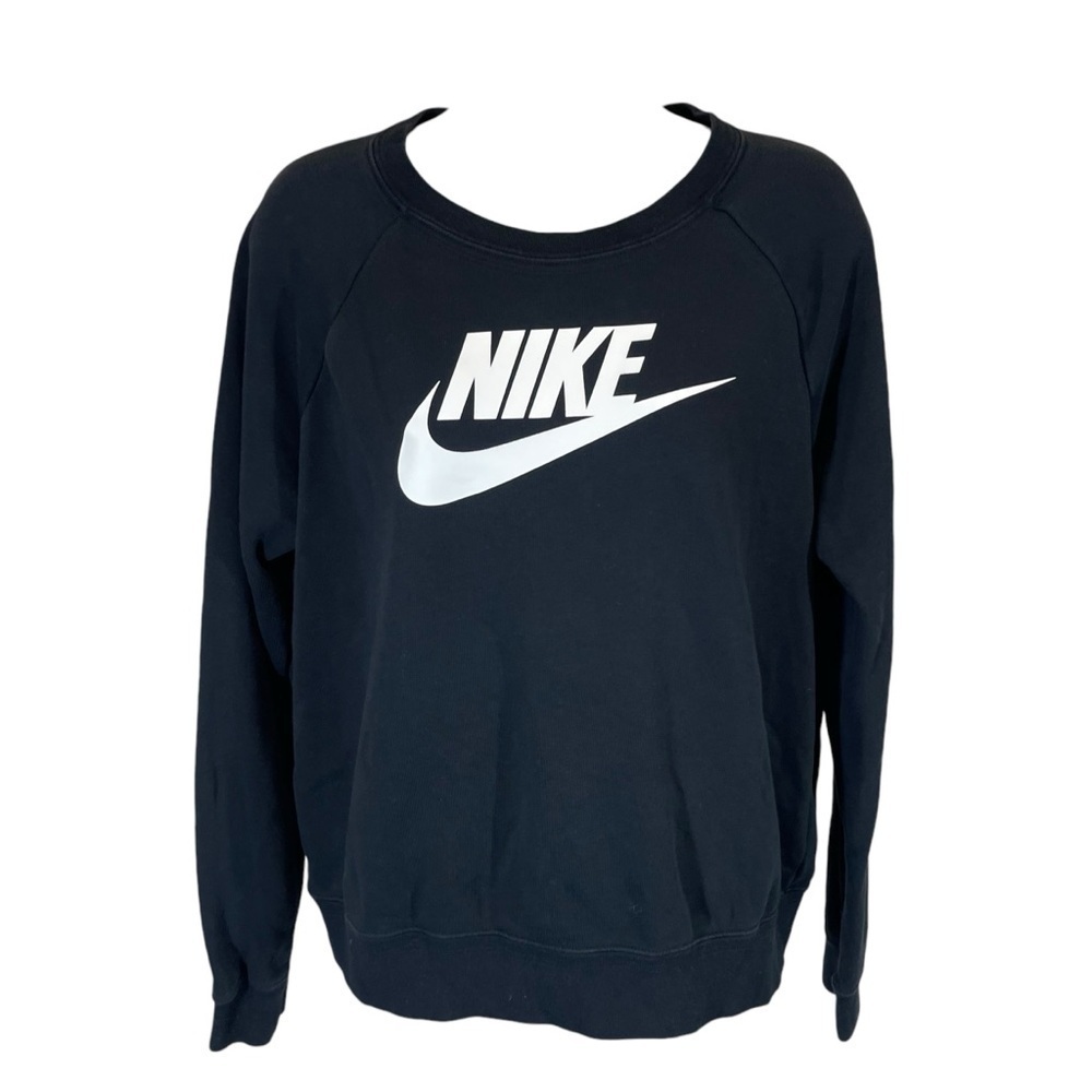 Nike Sportswear Club Fleece Women's Logo Crew-Neck Sweatshirt medium - Picture 2 of 7